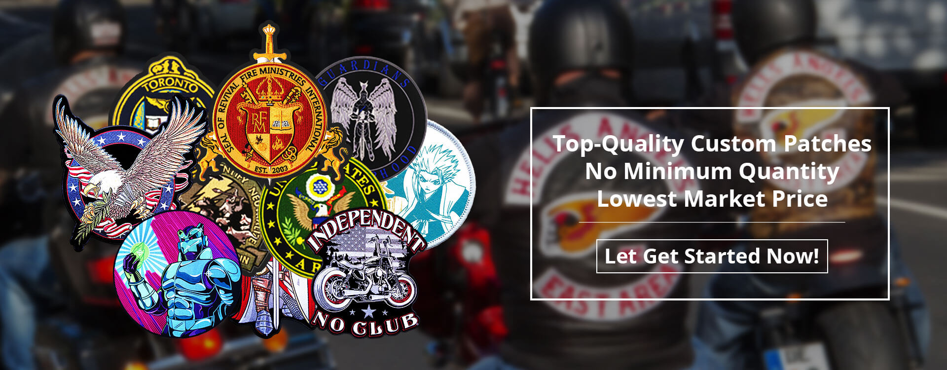 Custom Patches No Minimum Order At Incredibly Low Prices