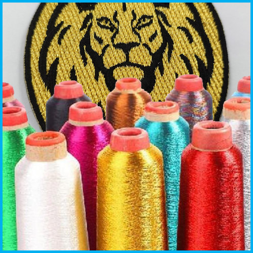 metallic threads embroidery