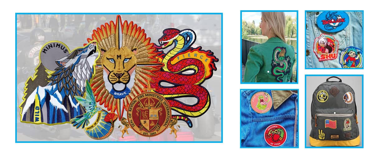 Custom Velcro Patches Wholesale No Minimum- Iron on Patches