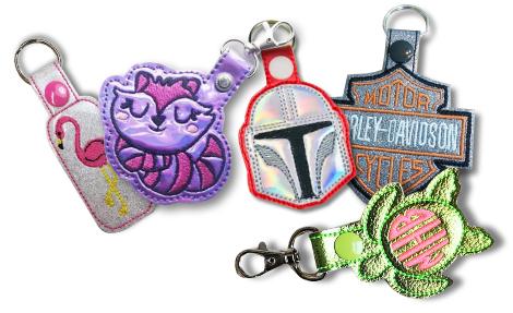 Embroidered Keychains