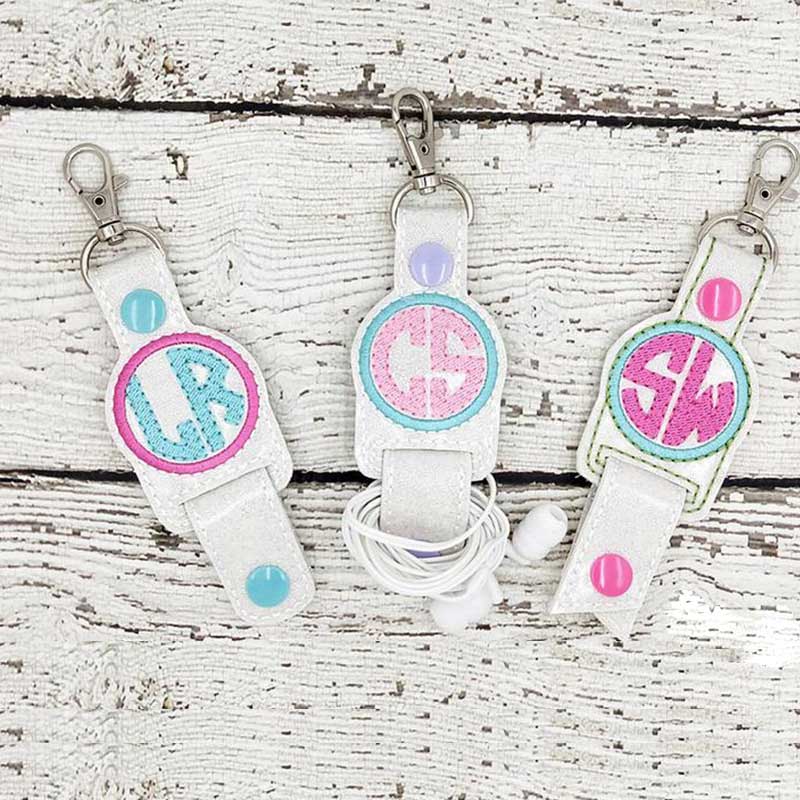 Embroidered Keychains
